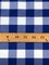 1 Yard Royal Blue 1″ Gingham Checkered Poly Cotton Fabric 58/59 Inch Wide Non-Stretch Cloth for Apparel & Decor
